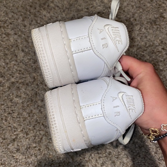 Nike white Air Force 1’s - Picture 8 of 9